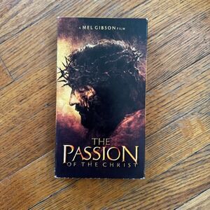 The Passion of the Christ VHS 2004 Mel Gibson Jim Caviezel Religious Drama Movie